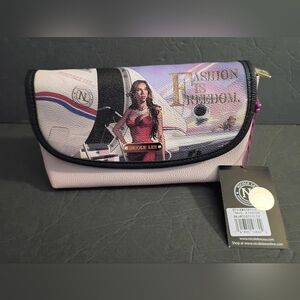 Nicole Lee Pink Cosmetic Bag Chic Design